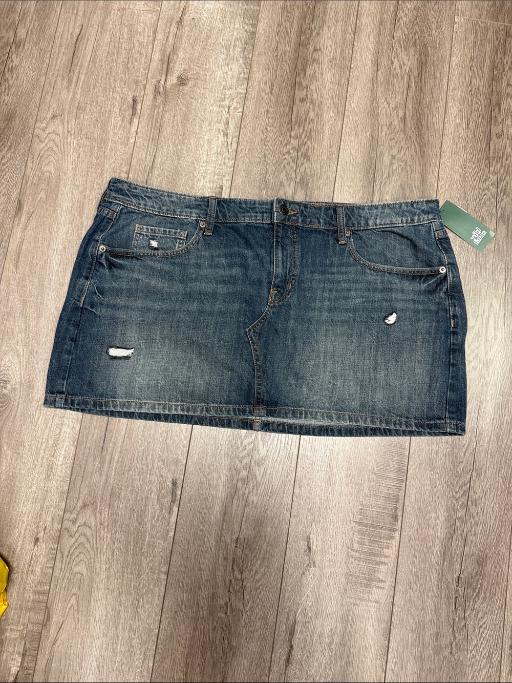 Wild Fable Denim Mini Skirt in Dark Blue 18r women’s Jean skirt new
